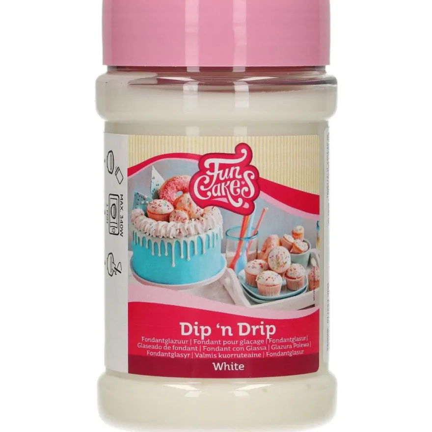 Dip´n Drip Fondantglasur - White 375g