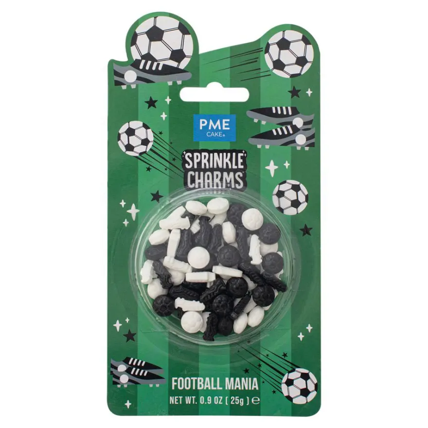 3D Sprinkle Charms von PME - Fußball 25g