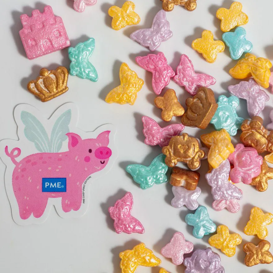 3D Sprinkle Charms von PME - Märchen & Prinzessin 25g