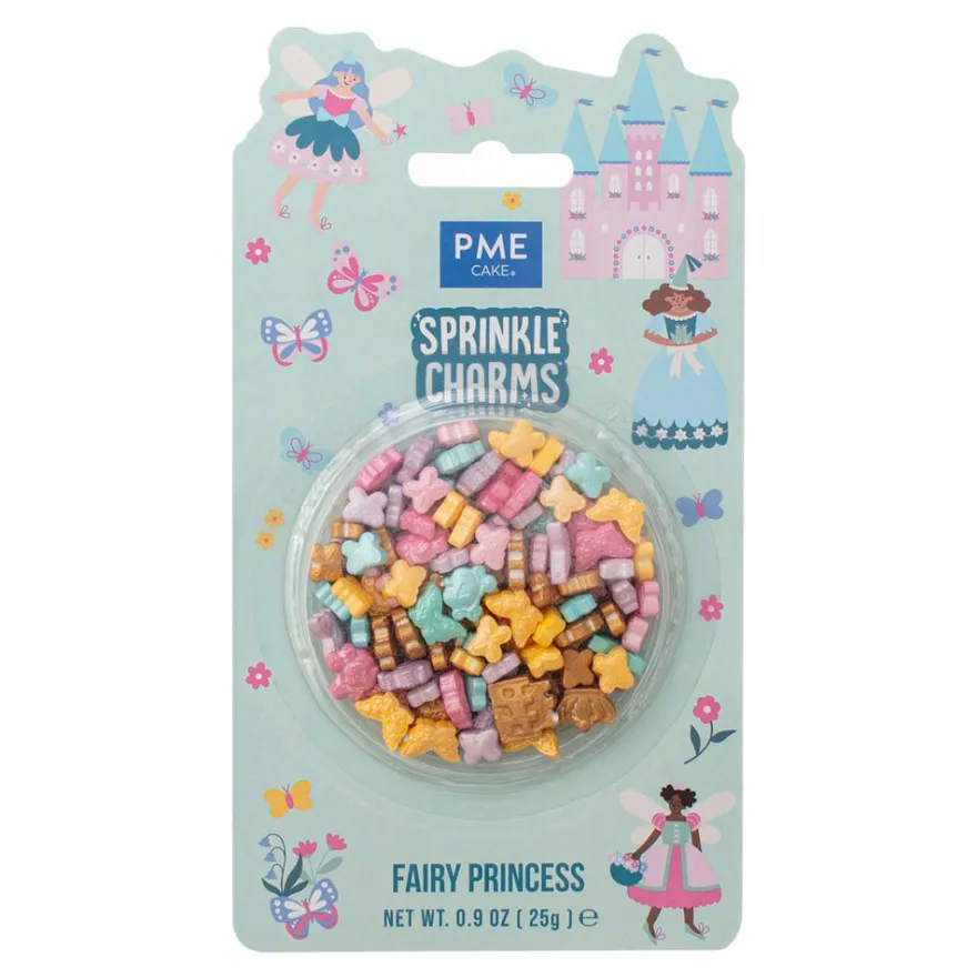 3D Sprinkle Charms von PME - Märchen & Prinzessin 25g