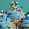 3D Sprinkle Charms von PME - Rennauto 25g