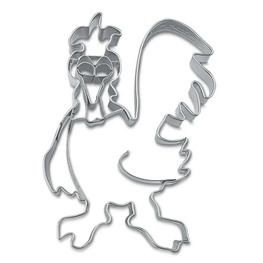 Edelstahl- Ausstecher Gockel 8,0cm