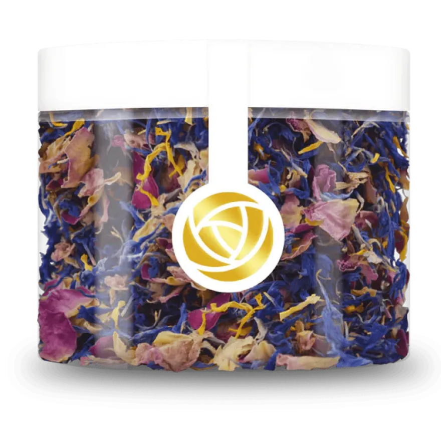 Essbare Blumen - Blütenmix Saphire 10g