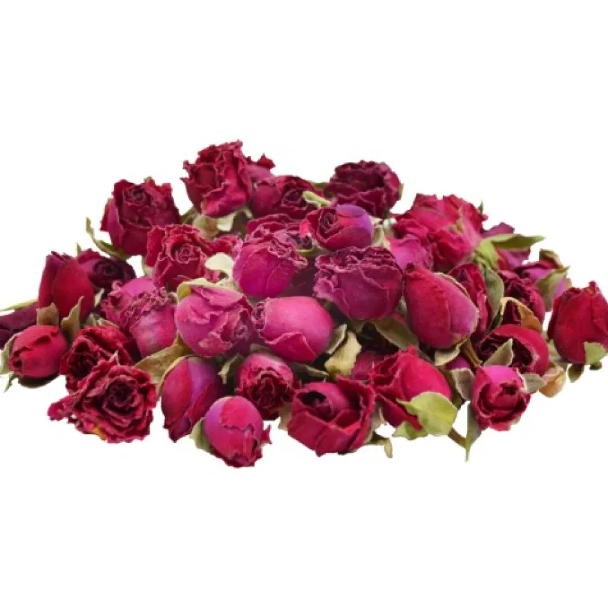 Essbare Blumen - getrocknete Rosenblüten Pure Pink 20g