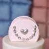 Figur aus Fondant - Handtasche in Rosa