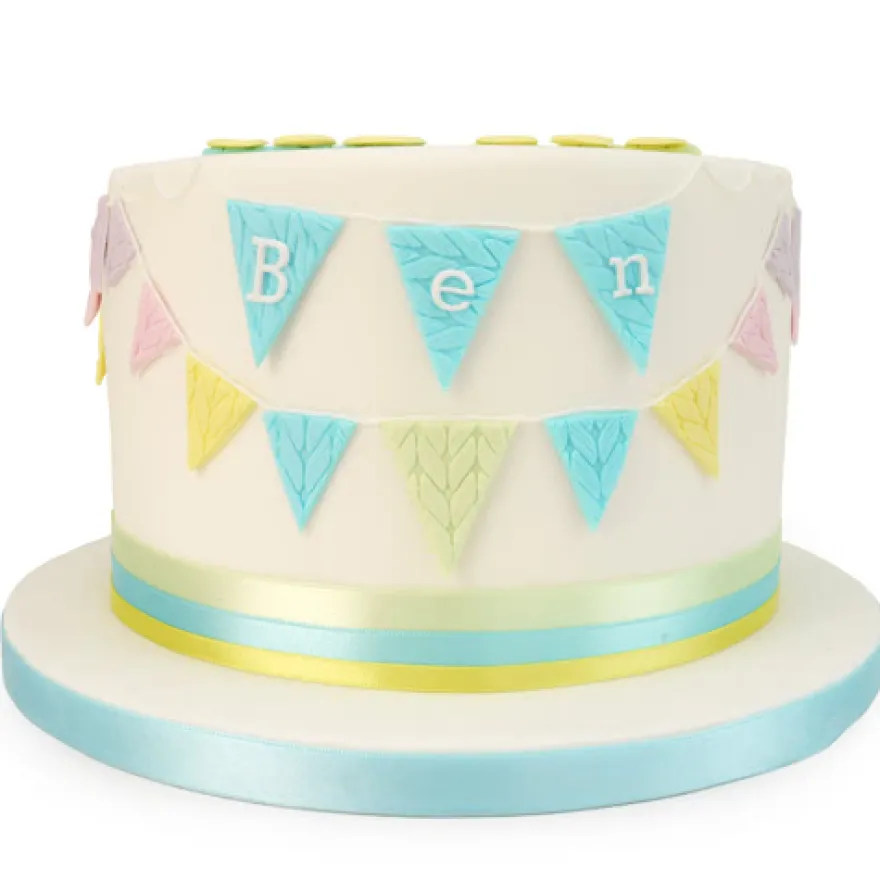 FMM Ausstechform Bunting - Wimpel