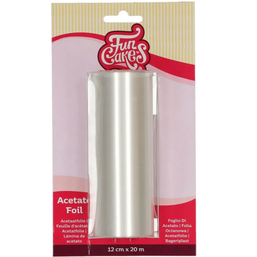 FunCakes Acetat - Rolle 12cm