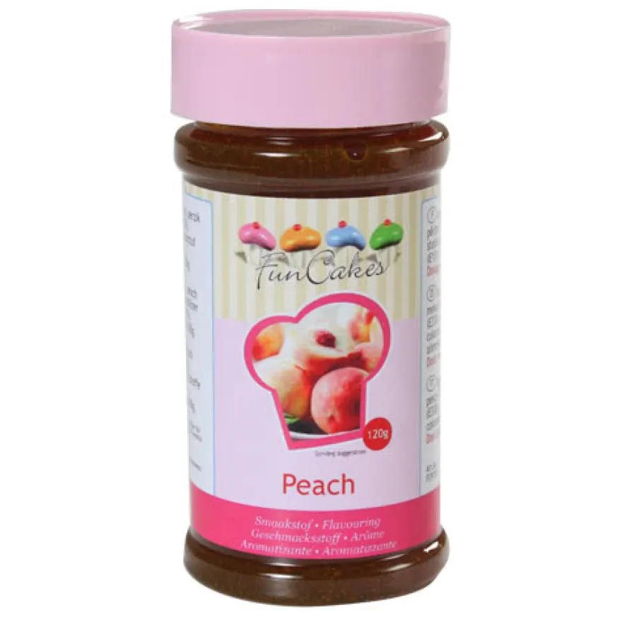 FunCakes Aromastoff Pfirsich 120g