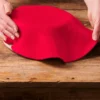 Funcakes ausgerollte Fondantdecke - Rot 36cm