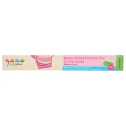 Funcakes ausgerollte Fondantdecke - Grün 36cm