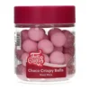 FunCakes Choco Crispy Balls – Matt Pink 130g