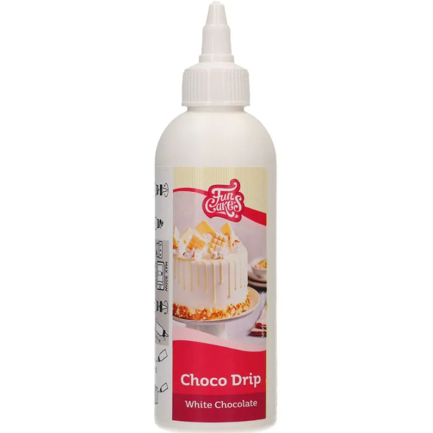 Funcakes Choco Drip - Cream White180g