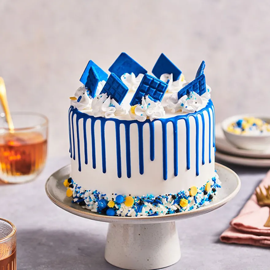 Funcakes Choco Drip - Königsblau 180g