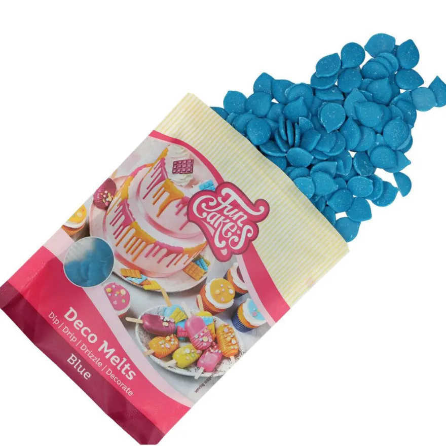 Funcakes Deko Melts - Dunkelblau 250g