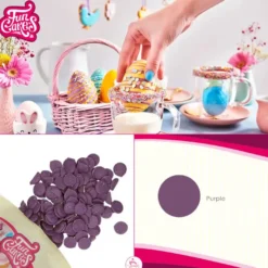 Funcakes Deko Melts - Lila 250g
