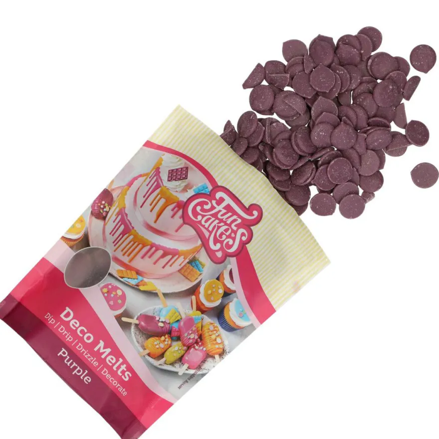Funcakes Deko Melts - Lila 250g