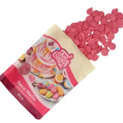 Funcakes Deko Melts - Pink - Rosa 250g