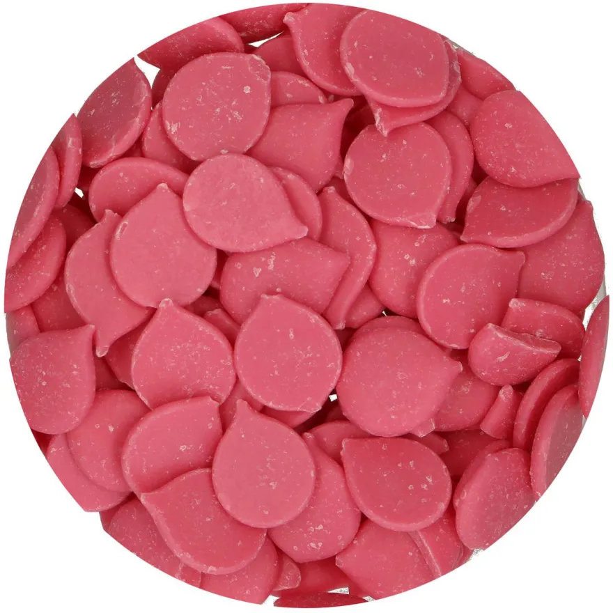 Funcakes Deko Melts - Pink - Rosa 250g