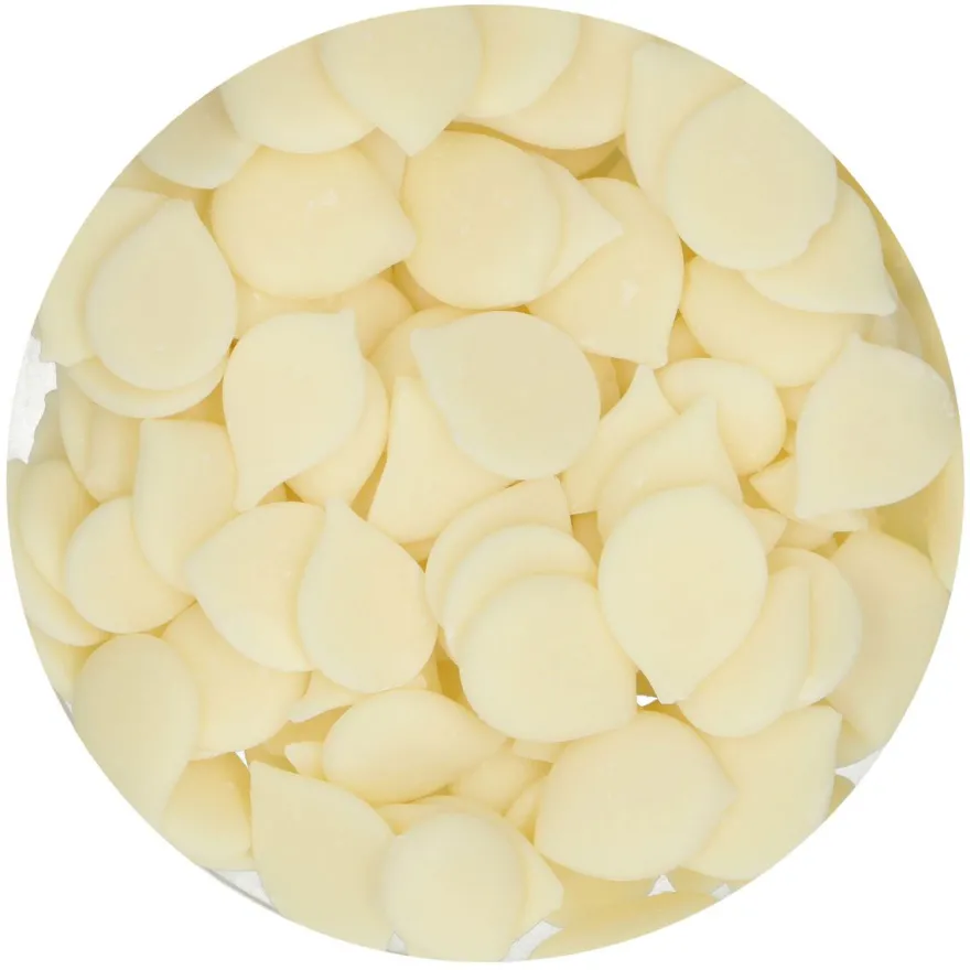 Funcakes Deko Melts - Vanilleweiss 250g