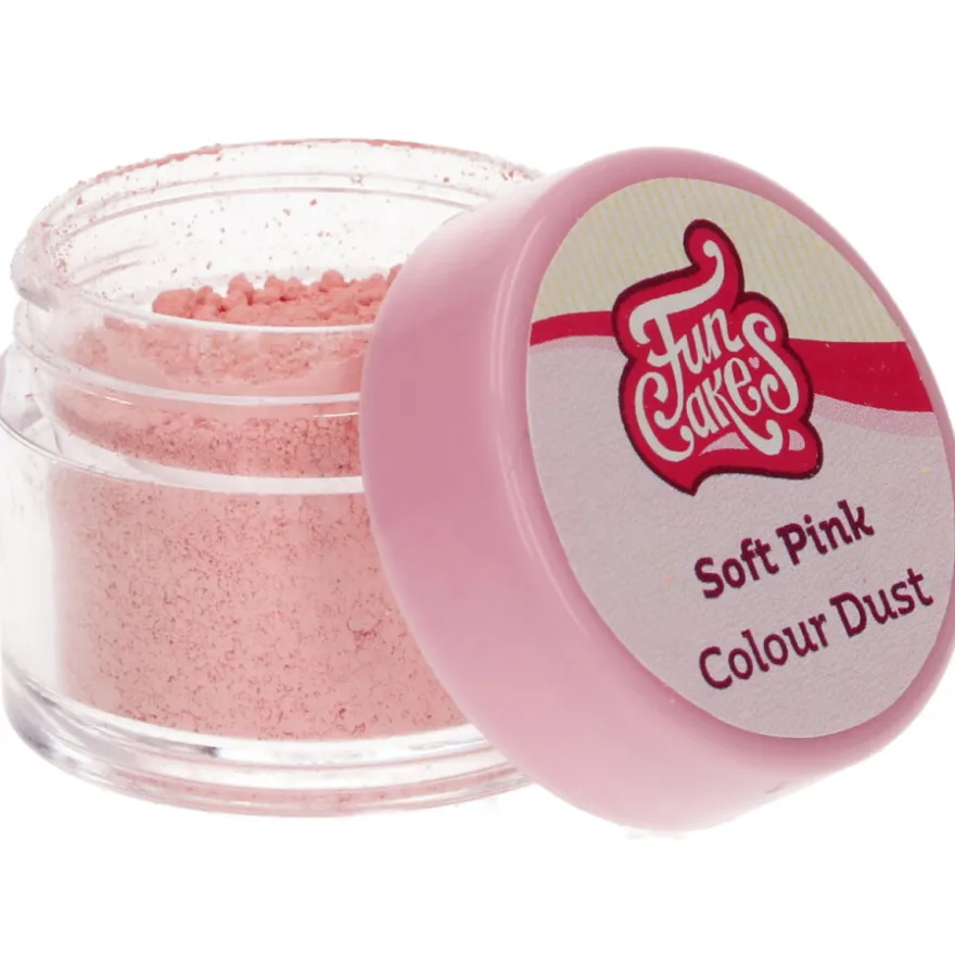 Funcakes Edible FunColours Dust - Soft Pink