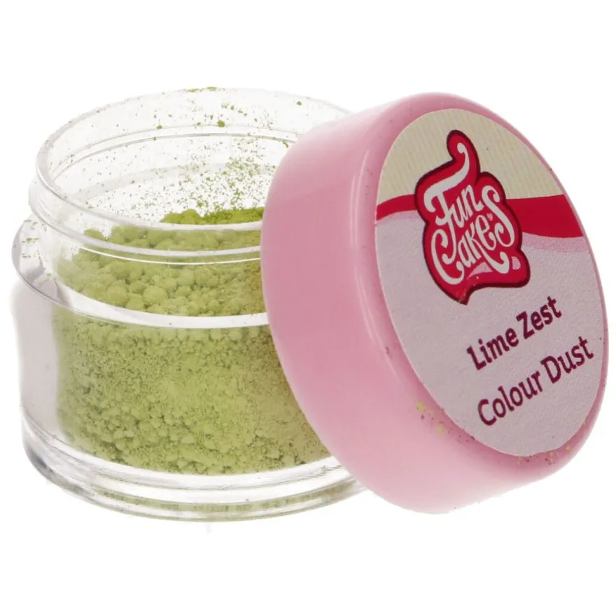 Funcakes Edible FunColours Dust - Lime Zest