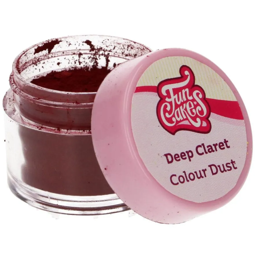 Funcakes Edible FunColours Dust - Deep Claret
