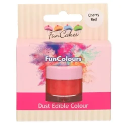 Funcakes Edible FunColours Dust - Cherry Red