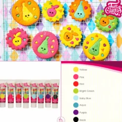 Funcakes Edible Funcolours Gel Set/8
