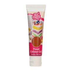 FunCakes Edible FunColours Gel - Teddy Brown