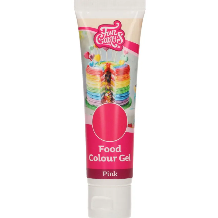 FunCakes Edible FunColours Gel - Pink