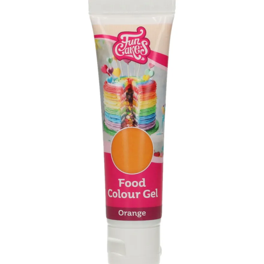 FunCakes Edible FunColours Gel - Orange