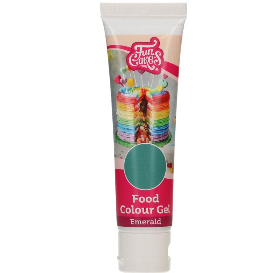 FunCakes Edible FunColours Gel - Emerald / Smaragd