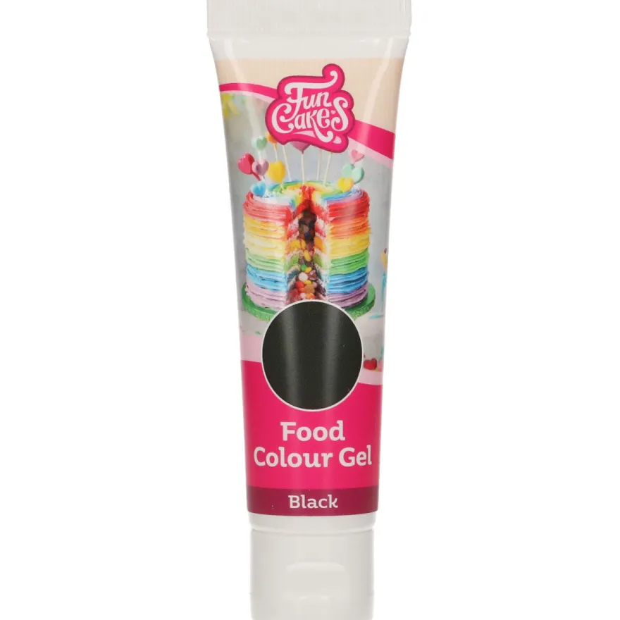 FunCakes Edible FunColours Gel - Black