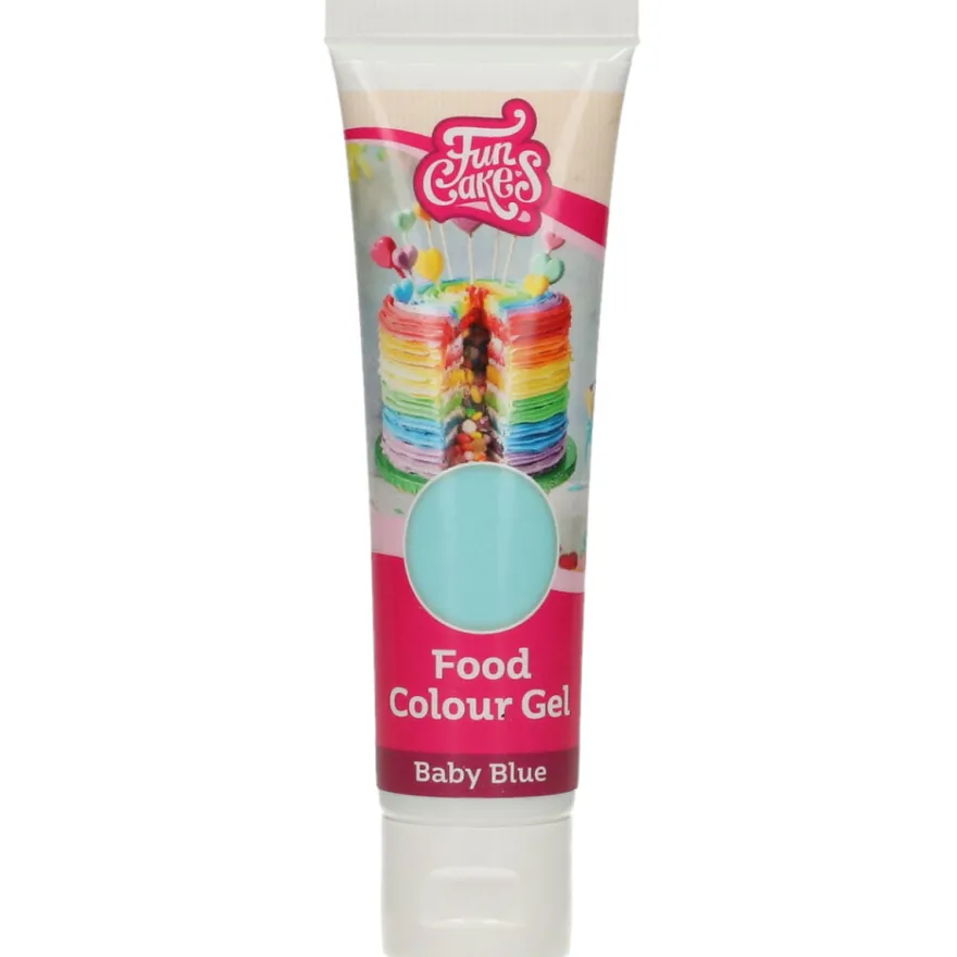 FunCakes Edible FunColours Gel - Baby Blue