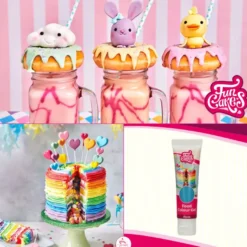 FunCakes Edible FunColours Gel - Aqua