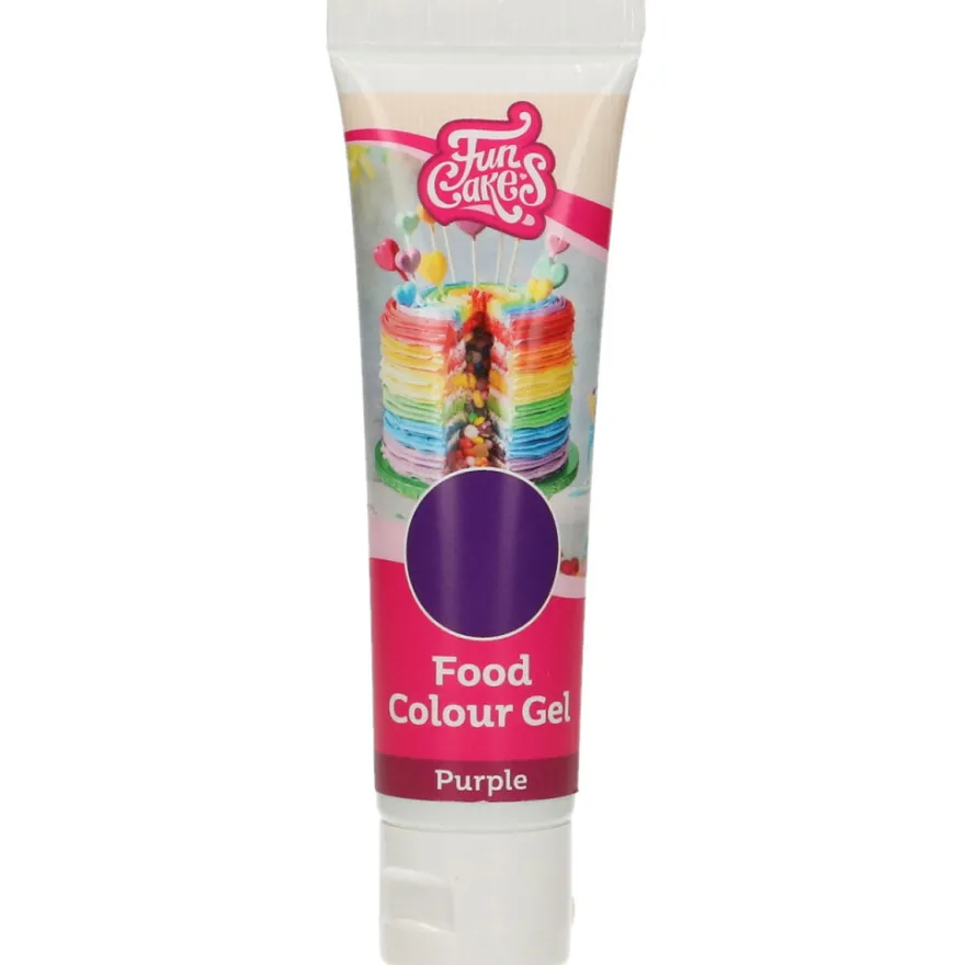 FunCakes Edible FunColours Gel - Purple
