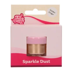 Funcakes Edible Sparkle Dust - Golden Ginger