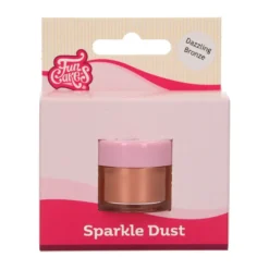 Funcakes Edible Sparkle Dust - Dazzling Bronze