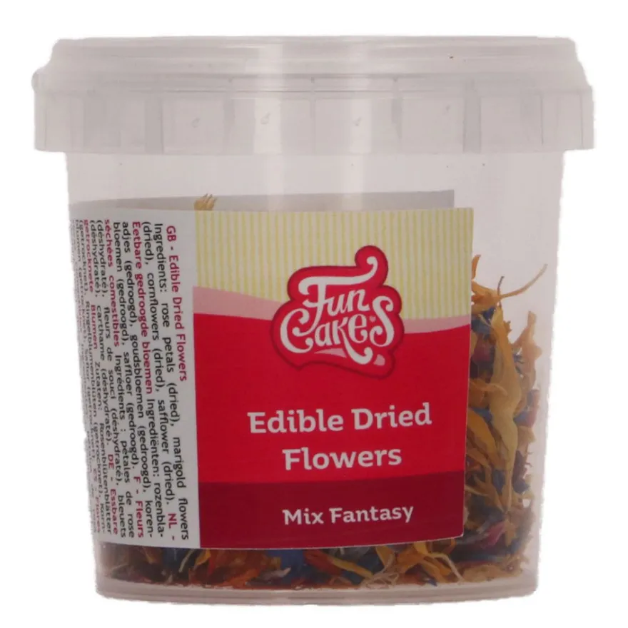 FunCakes Essbare Getrocknete Blumen Mix Fantasy 5g