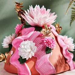 FunCakes Esspapier -Blume Deluxe Pfingstrose Weiß 12,5cm
