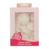 FunCakes Esspapier -Blume Pom Poms weiß 12 Stück