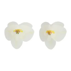 Funcakes Esspapier Orchidee Weiß 10 Stück