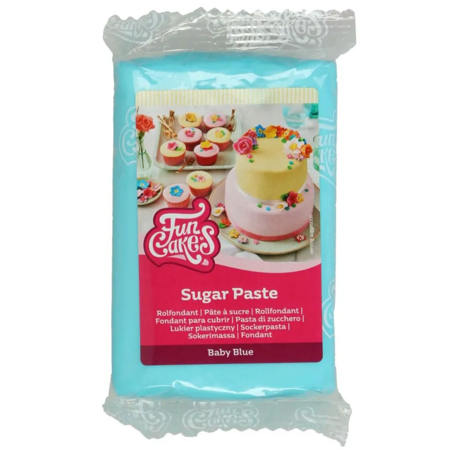FunCakes Fondant Baby Blue - 250g