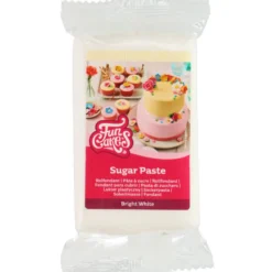 Funcakes Fondant Bright White - Vanille 250g