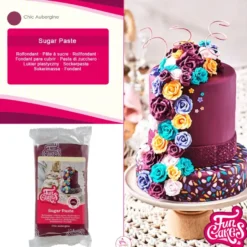 FunCakes Fondant Chic Aubergine - 250g