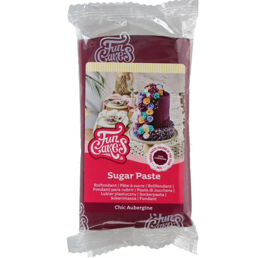 FunCakes Fondant Chic Aubergine - 250g