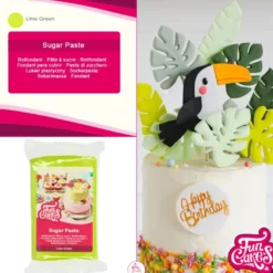 FunCakes Fondant Lime Green - 250g