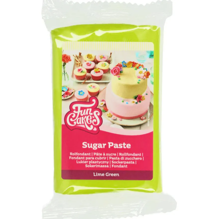 FunCakes Fondant Lime Green - 250g