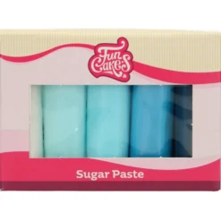 FunCakes Fondant Multipack Blau 5x100g