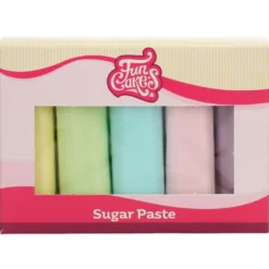 FunCakes Fondant Multipack Pastel Colours - 5x100g